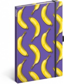 Notes Banány, linajkovaný, 13 × 21 cm