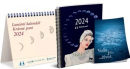 Kalendář 2024 Krásná paní lunární s publikací (CZ edice) (Kanyzová Žofie a kolektiv)