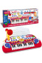 Bontempi Elektronický klavír červeno-modrý