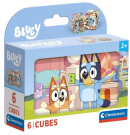 Obrázkové kocky - Bluey 6 kociek