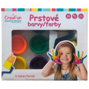 CreaFun - Prstové farby 6 kusov