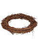 Dekoračný veniec z ratanu - 20 cm