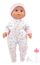 Dolls World Miminko Baby Joy White 38 cm