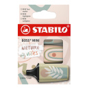 Sada zvýrazňovačov - Stabilo Boss mini Naturevibes
