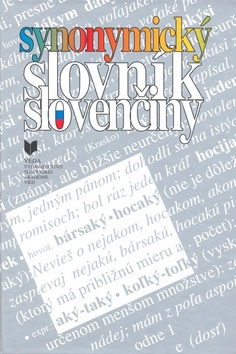 Synonymický slovník slovenčiny (1. akosť) (Veda)