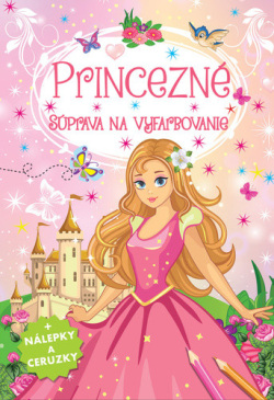 Princezné - Súprava na vyfarbovanie