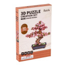 3D Drevená skladačka: Bonsaj sakura