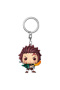 Funko Pop Keychain: Demon Slayer - Tanjiro Kamado