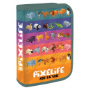 Peračník dvojchlopňový Pixelife Zoo Edition prázdny