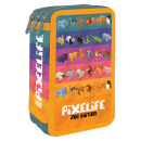 Peračník trojposchodový Pixelife Zoo Edition prázdny