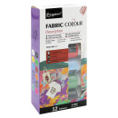 Farby na textil 12 farieb x 25 ml