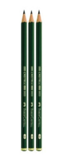 Grafitová ceruzka Faber Castell 1 2B set 3 kusy