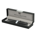 Sada písacia Wellington Agder pero + roller čierna