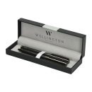 Sada písacia Wellington Carbon pero + roller čierna