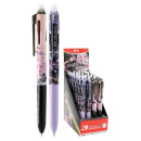 Roller gélový gumovací troj-farebný M&G Pink Fantasy 0,5 mm