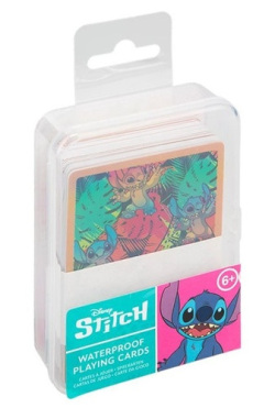 Vodeodolné hracie karty Stitch