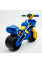 Dolini odrážacia motorka "Bike Police" - modrá
