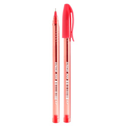 Pero guľôčkové Semi-Gel červené 0,7 mm