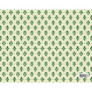 Darčekový baliaci papier florentia 70 x 100 cm - zelený vzor