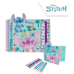 Kresliaca súprava s puzdrom Stitch