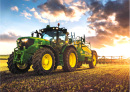 Diamantové maľovanie - Traktor John Deere na poli