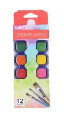 Vodové farby 12 kusov