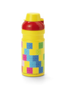 Lego Brick fľaša na pitie - červená/žlutá