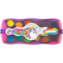 Farby vodové Faber-Castell stavebnicové - Unicorn 12 farieb