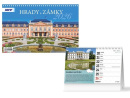 Stolní kalendář Hrady a zámky 2026 (CZ)