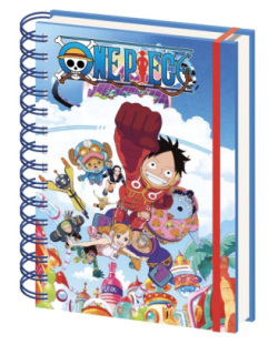 Špirálový blok A5 One Piece Egghead