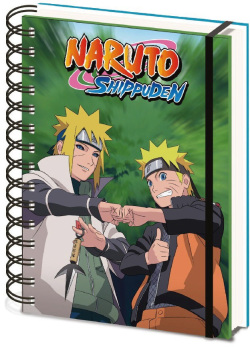 Špirálový blok A5 Naruto