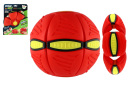 DiskLopta - Hoď disk, chyť loptu! červený 22 cm