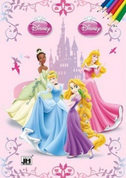 Disney Princezny - omalovánka (autor neuvedený)