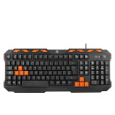 DELTACO GAM-024UK, Hráčska klavesnica, USB, EN