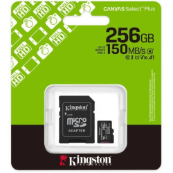 KINGSTON Micro SDXC CANVAS Select Plus 256GB+A