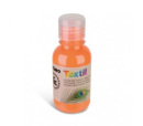 Farba na textil, fluo oranžová 125 ml