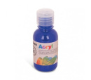 Akrylová farba modrá 125 ml