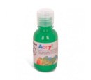Akrylová farba svetlo-zelená 125 ml