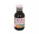 Akrylová farba čirna 125 ml