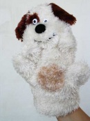 Here's Patch The Puppy 1 + 2 Puppet (J. Morris, Joanne Ramsden)