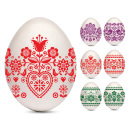 Dekoračná fólia na vajíčka folklórna farebná 12 kusov