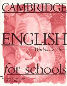 Cambridge English for Schools 3 WB