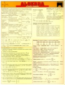 Algebra karta (Alica Sivošová, Peter Michalovič)