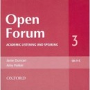 Open Forum: Academic Listening and Speaking 3 CD /3/ (Duncan, J. - Parker, A.)