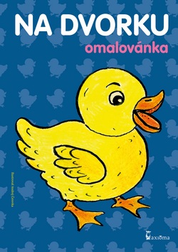 Na dvorku - omalovánka (Andrej Čerevka)