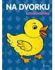 Na dvorku - omalovánka (Andrej Čerevka)