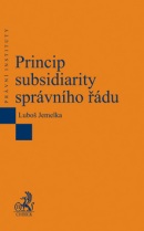 Princip subsidiarity správního řádu (Luboš Jemelka)