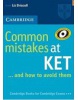 Common mistakes at KET (Liz Driscoll)