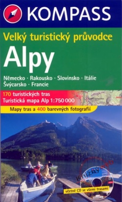 Alpy Kompass - Velký turistický průvodce - 3.vydání (kolektív)