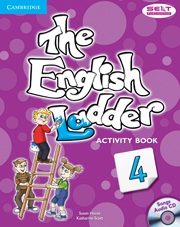 The English Ladder Level 4 Activity Book s pesničkovým Audio CD - cvičebnica (Susan House, Katharine Scott, Paul House)
